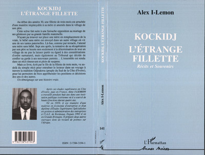 Kockidj l'étrange fillette, Récits et souvenirs (9782738431943-front-cover)