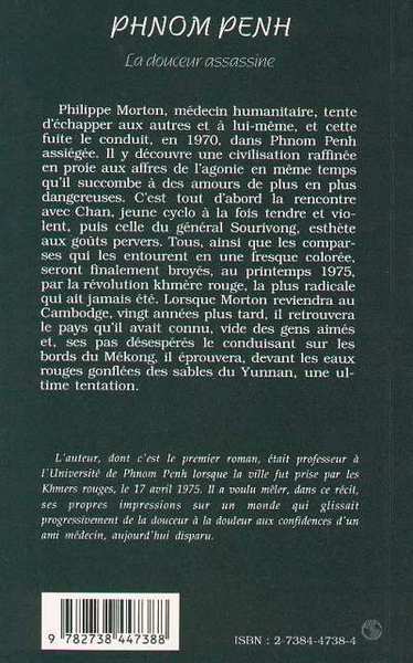 Phnom-Penh, La douceur assassine (9782738447388-back-cover)