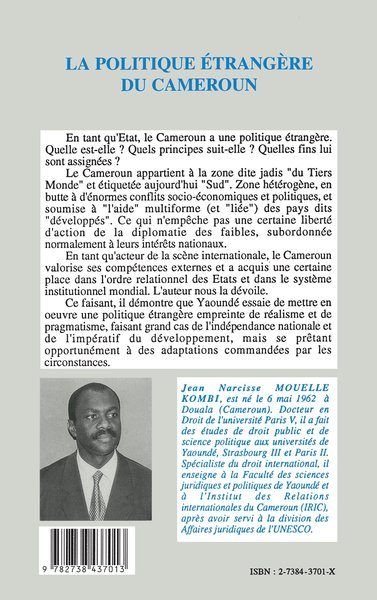 La politique étrangère du Cameroun (9782738437013-back-cover)