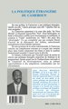La politique étrangère du Cameroun (9782738437013-back-cover)