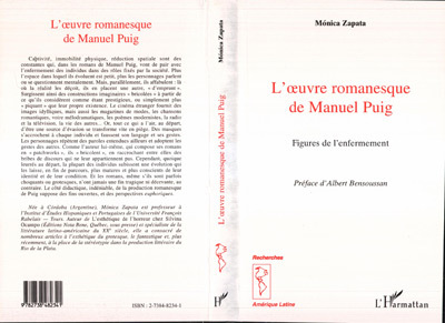 L'UVRE ROMANESQUE DE MANUEL PUIG, Figures de lenfermement (9782738482341-front-cover)