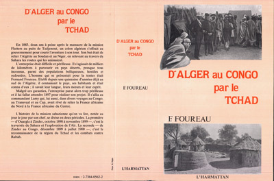 D'Alger au Congo par le Tchad, Réédition de l'ouvrage original paru en 1902 (9782738405623-front-cover)