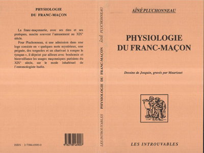 PHYSIOLOGIE DU FRANC-MAÇON (9782738469007-front-cover)