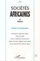 Sociétés Africaines et Diaspora, L 'Afrique en représentation (9782738467607-front-cover)