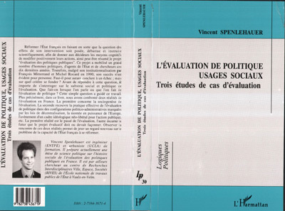 L'évaluation de politiques, Usages sociaux - Trois études de cas d'évaluation (9782738436719-front-cover)