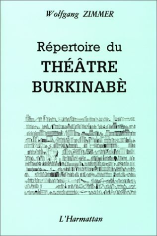 Répertoire du théâtre burkinabé (9782738408877-front-cover)