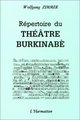 Répertoire du théâtre burkinabé (9782738408877-front-cover)