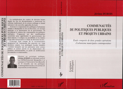 Communautés de politiques publiques et projets urbains (9782738456427-front-cover)