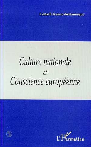 CULTURE NATIONALE ET CONSCIENCE EUROPÉENNE (9782738479624-front-cover)