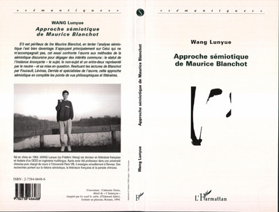 Approche Sémiotique de Maurice Blanchot (9782738466488-front-cover)