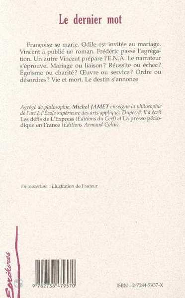 LE DERNIER MOT (9782738479570-back-cover)