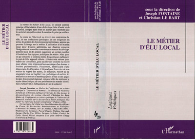 Le métier d'élu local (9782738426864-front-cover)