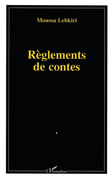 Règlements de contes (9782738436627-front-cover)