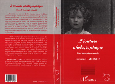 L'ECRITURE PHOTOGRAPHIQUE, Essai de sociologie visuelle (9782738489227-front-cover)
