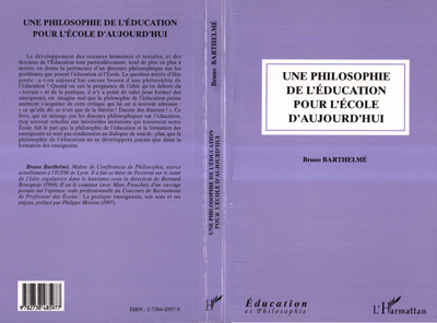 Une philosophie de l'éducation pour l'école d'aujourd'hui (9782738485977-front-cover)