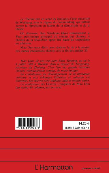 Le chemin (9782738400673-back-cover)