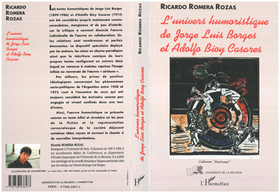 L'univers humoristique de Jorge Luis Borges et Adolfo Bioy Casares (9782738438577-front-cover)