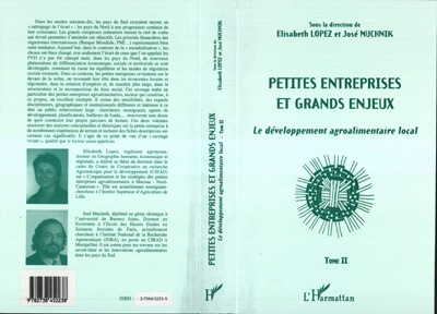 PETITES ENTREPRISES ET GRANDS ENJEUX, Le développement agroalimentaire local - Tome II (9782738452238-front-cover)