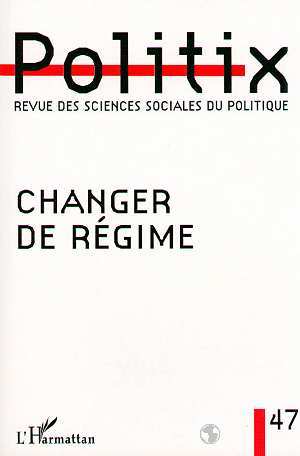Politix, CHANGER DE REGIME (9782738484932-front-cover)