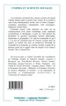 Utopies et Sciences Sociales (9782738470034-back-cover)