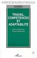 Travail Compétences et Adaptabilité (9782738461421-front-cover)