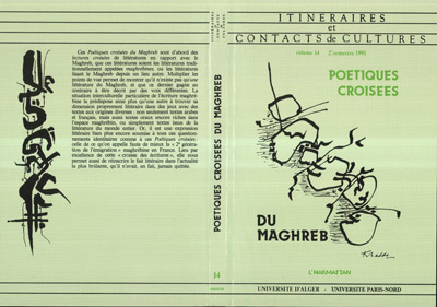Itinéraires et Contacts de cultures, Poétiques croisées du Maghreb (9782738411518-front-cover)