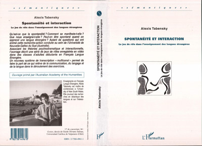 Spontanéité et interaction, Le jeu de rôle dans l'enseignement des langues étrangères (9782738449610-front-cover)