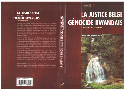LA JUSTICE BELGE FACE AU GéNOCIDE RWANDAIS, L'affaire Ntezimana (9782738486912-front-cover)