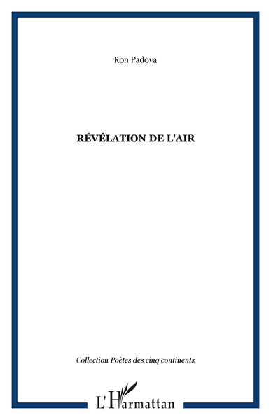 Révélation de l'air (9782738434067-front-cover)