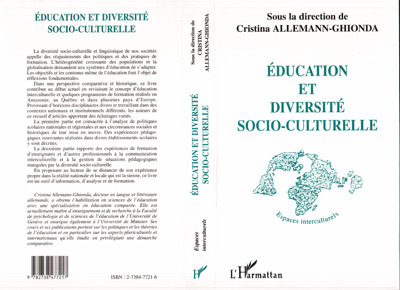 ÉDUCATION ET DIVERSITÉ SOCIO-CULTURELLE (9782738477217-front-cover)
