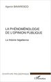 LA PHÉNOMÉNOLOGIE DE L'OPINION PUBLIQUE, La théorie hégélienne (9782738499301-front-cover)