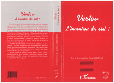 VERTOV, L'invention du réel ! (9782738461490-front-cover)