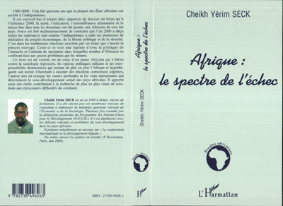AFRIQUE : LE SPECTRE DE L'ÉCHEC (9782738496263-front-cover)