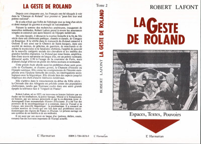La geste de Roland, Tome 2 (9782738406767-front-cover)