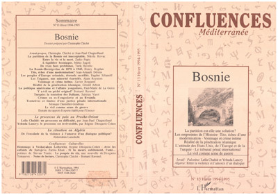 Confluences Méditerranée, Bosnie (9782738432070-front-cover)