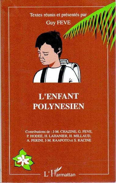 L'enfant polynésien, Son univers langagier (9782738417879-front-cover)
