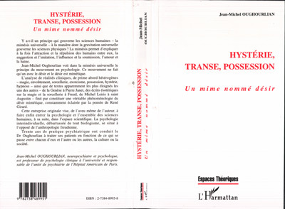 HYSTERIE TRANSE POSSESSION, Un mime nommé désir (9782738489951-front-cover)
