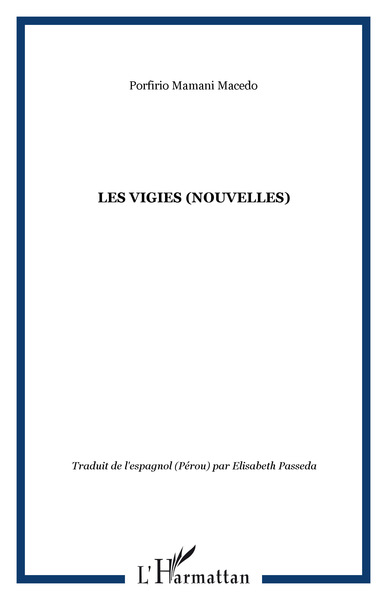 Les vigies (Nouvelles) (9782738450364-front-cover)