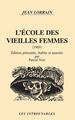 L'école des vieilles femmes (9782738438553-front-cover)