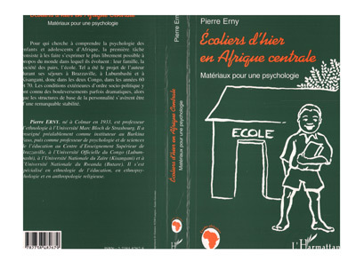 ECOLIERS D'HIER EN AFRIQUE CENTRALE, Matériaux pour une psychologie (9782738482679-front-cover)