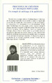PROCESSUS DE CREATION ET MUSIQUE POPULAIRE, Un exemple de métissage à la Québécoise (9782738470102-back-cover)