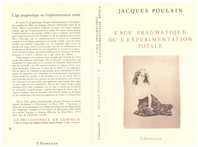 L'âge pragmatique ou l'expérimentation totale (9782738409355-front-cover)