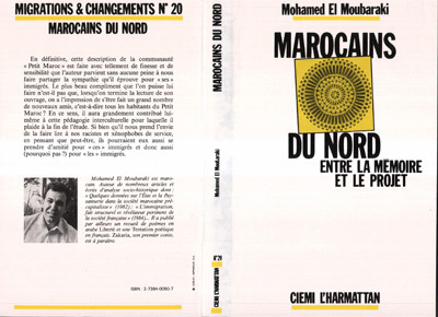 Marocains du Nord, Entre la mémoire et le projet (9782738400505-front-cover)