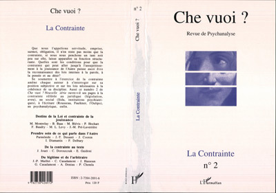 Che Vuoi ?, La Contrainte (9782738428912-front-cover)