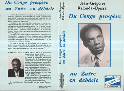 Du Congo prospère au Zaïre en débâcle (9782738407689-front-cover)