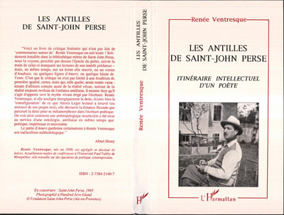 Les Antilles de Saint-John Perse, Itinéraire intellectuel d'un poète (9782738421401-front-cover)