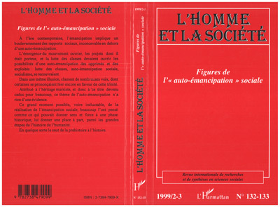 L'Homme et la Société, FIGURES DE L'" AUTO-EMANCIPATION " SOCIALE (9782738479099-front-cover)