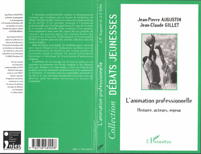 ANIMATION PROFESSIONNELLE, Histoire, acteurs, enjeux (9782738489098-front-cover)