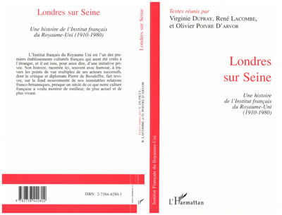 Londres sur Seine, Une histoire de l'Institut français du Royaume-Uni (1910-1980) (9782738442802-front-cover)