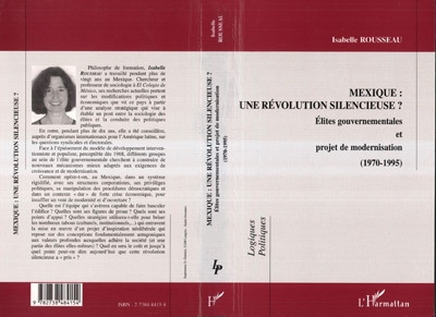 MEXIQUE : UNE REVOLUTION SILENCIEUSE ?, Élites gouvernementales et projet de modernisation (1970-1995) (9782738484154-front-cover)